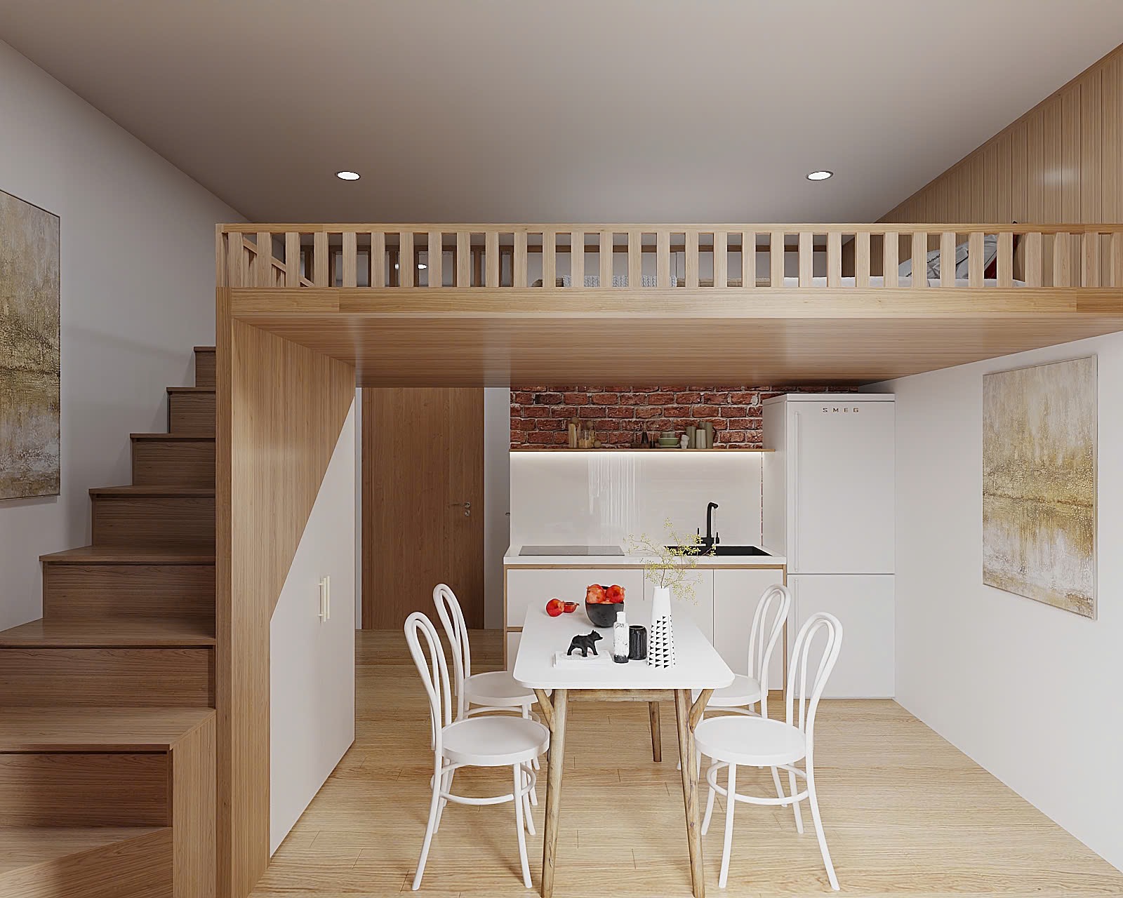 Phối cảnh căn hộ dịch vụ Quận 12